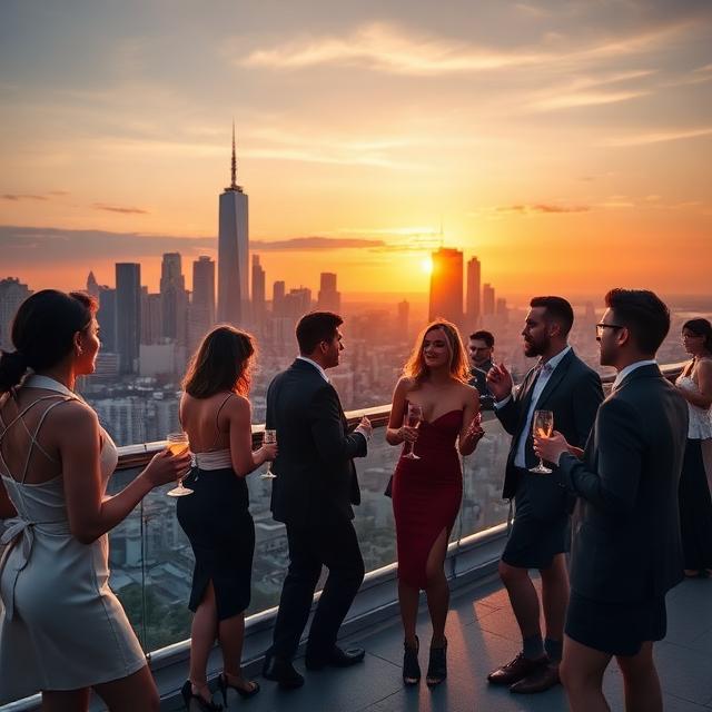 Rooftop venue